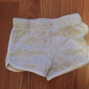 Little girls gray shorts
